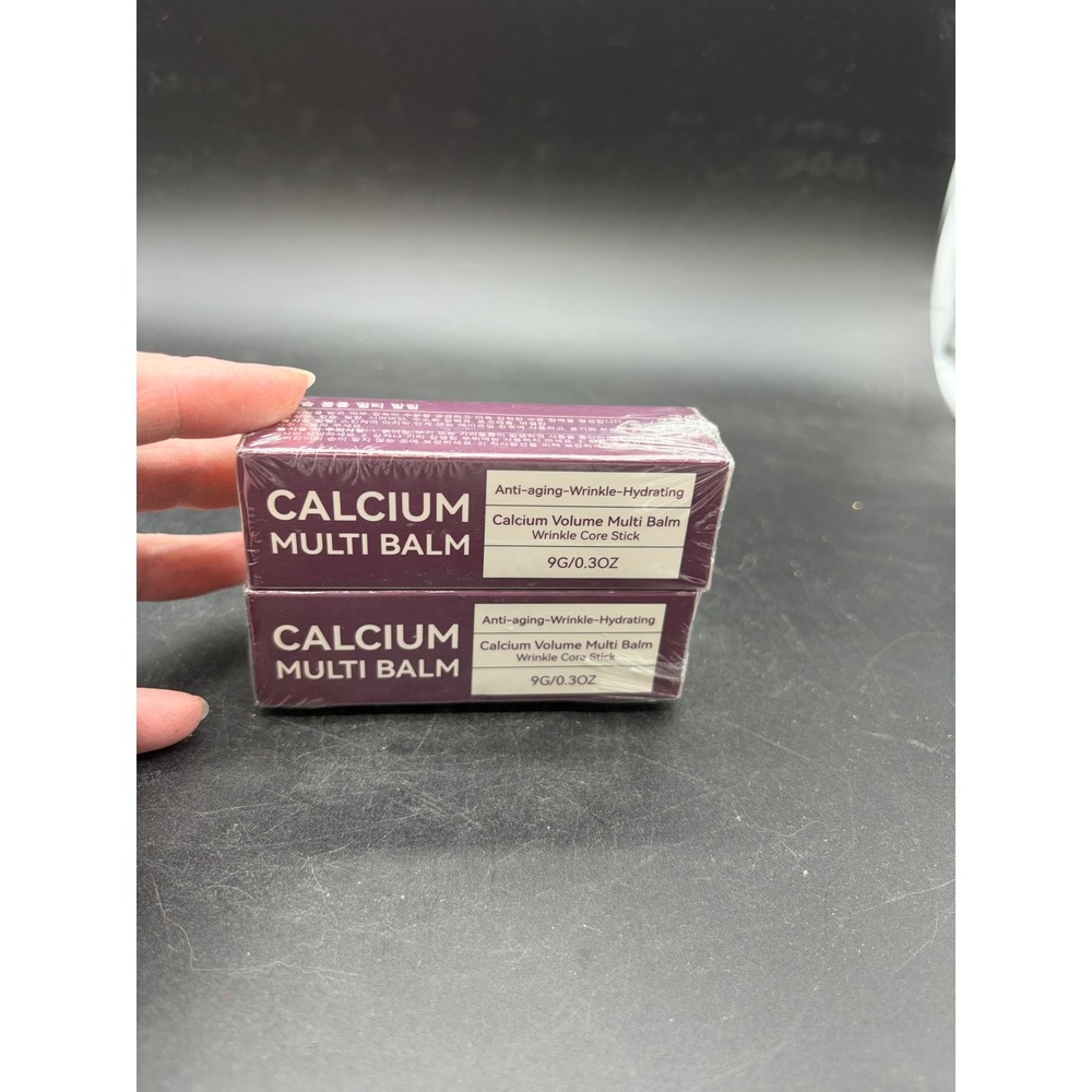Calcium Volume Multi Balm Wrinkle Core Stick Anti-Aging Hydrating 2 Pack